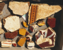 More decorated fragments