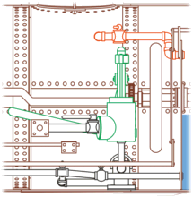 Aft plumbing - speculative reconstruction